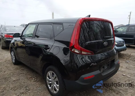 2021 Kia Soul Lx z USA, uszkodzony, nr VIN KNDJ23AU9M7782801